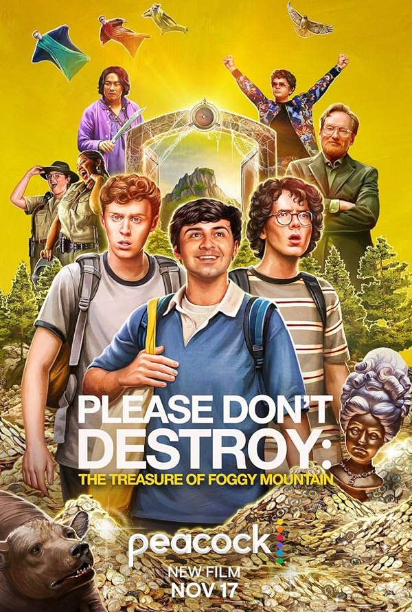 دانلود فیلم Please Don't Destroy: The Treasure of Foggy Mountain 2023