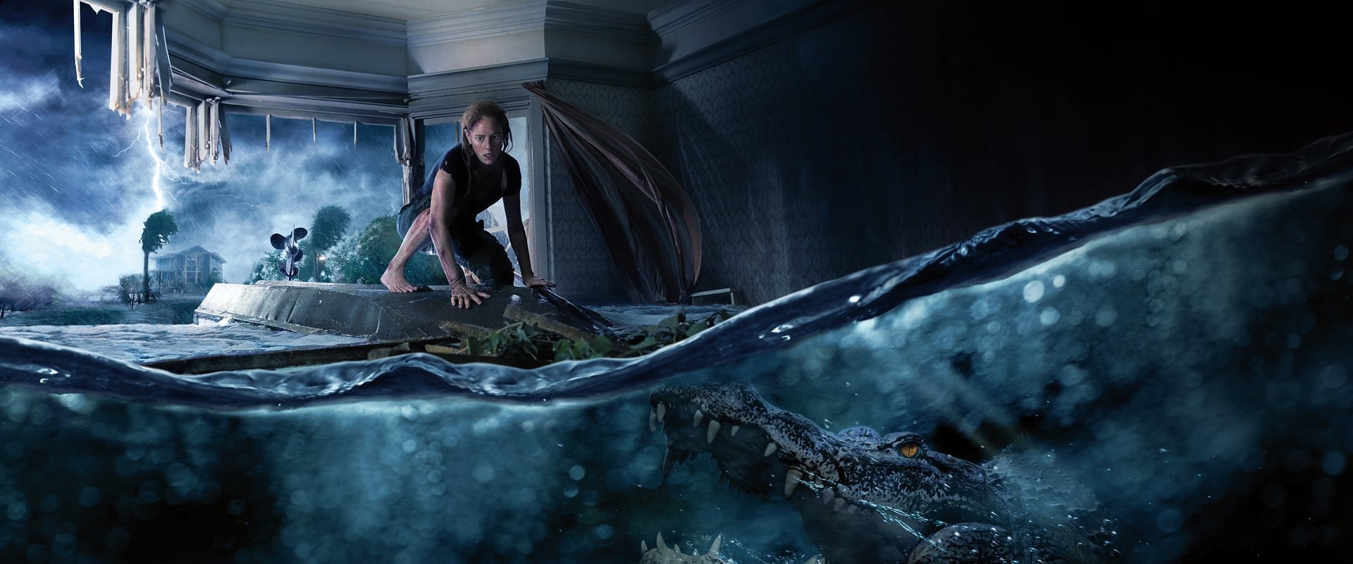 دانلود فیلم Crawl 2019 (خزش  2019) بدون سانسور با زیرنویس فارسی