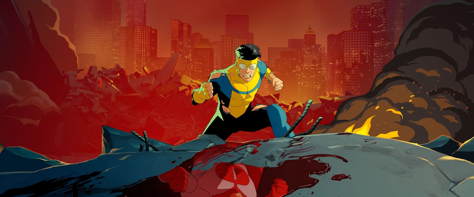 دانلود انیمیشن سریالی Invincible (شکست ناپذیر 2021–) بدون سانسور با زیرنویس فارسی