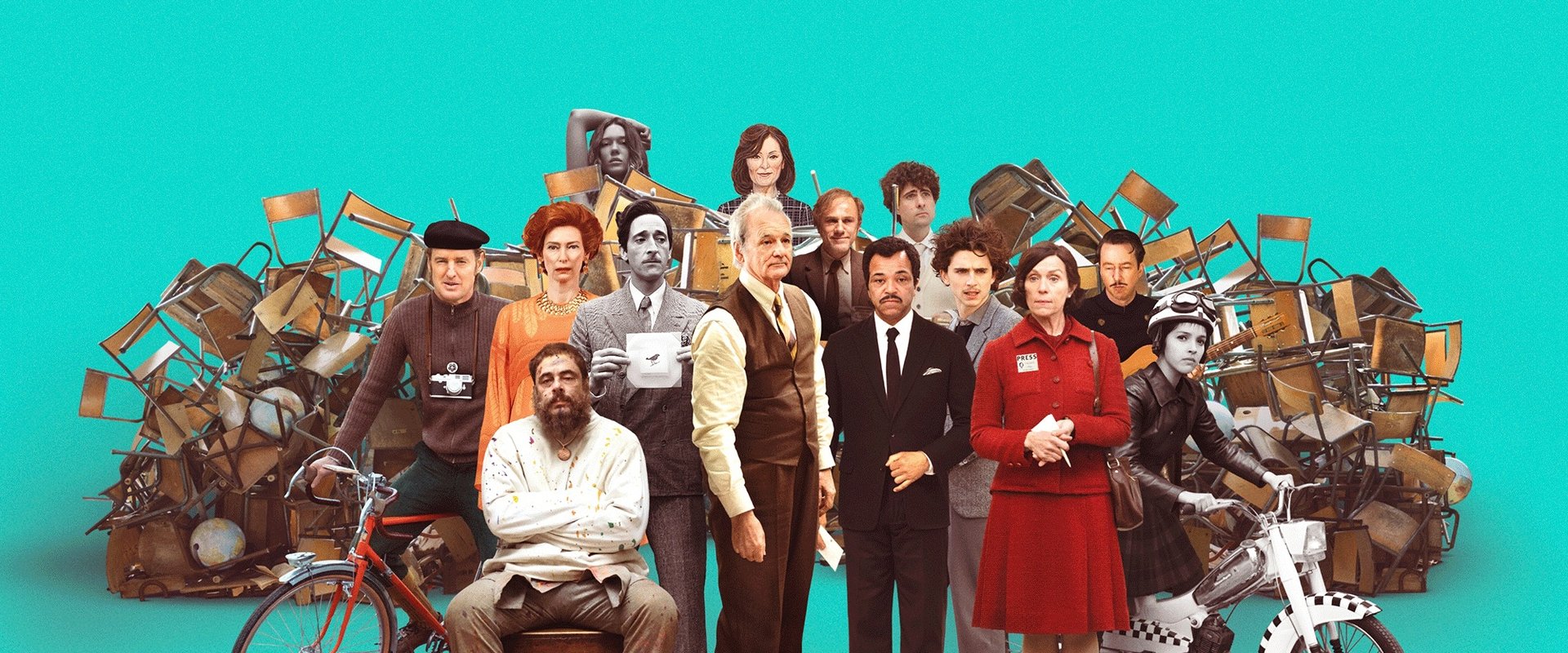 دانلود فیلم The French Dispatch 2021 (گزارش فرانسوی 2021) بدون سانسور با زیرنویس فارسی