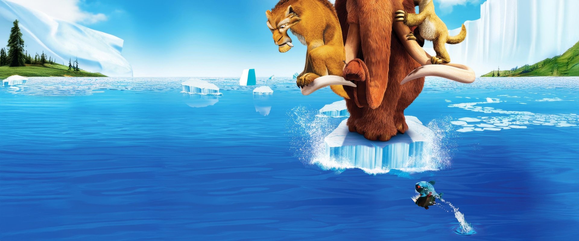 دانلود انیمیشن Ice Age: The Meltdown 2006 (عصر یخبندان 1 2006) بدون سانسور با زیرنویس فارسی