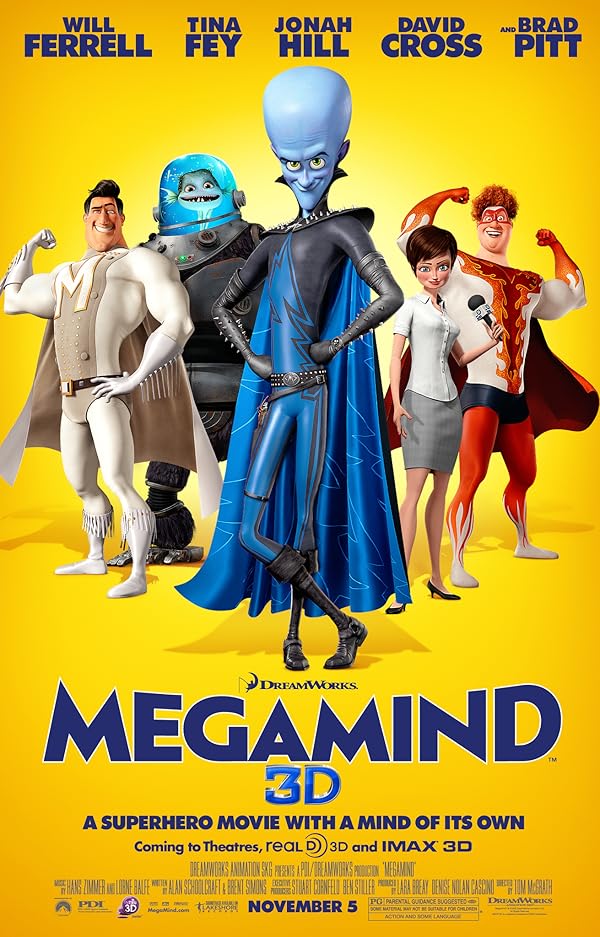 دانلود انیمیشن Megamind 2010