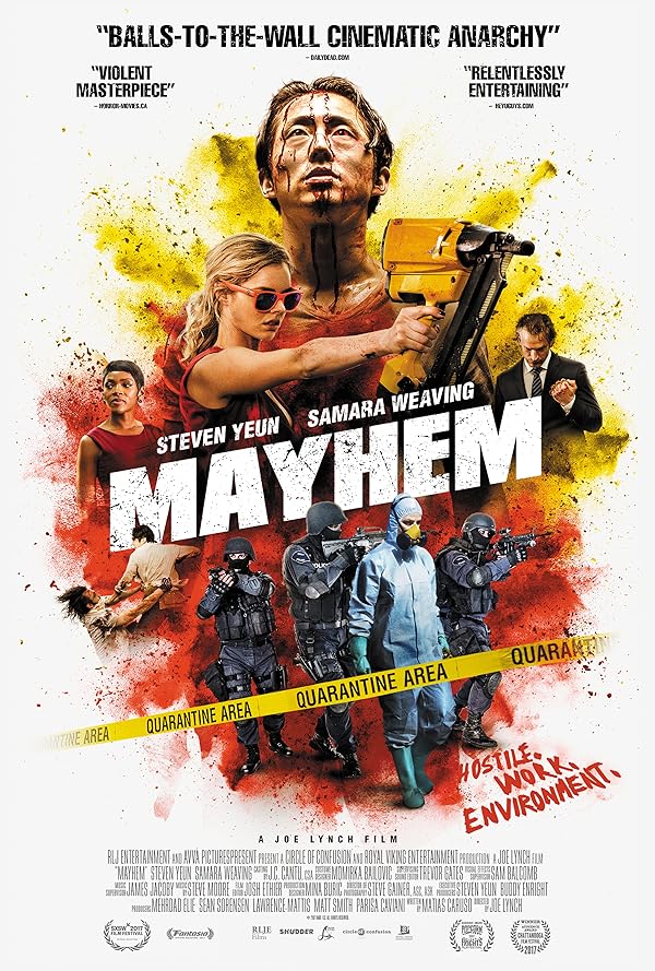 دانلود فیلم Mayhem 2017