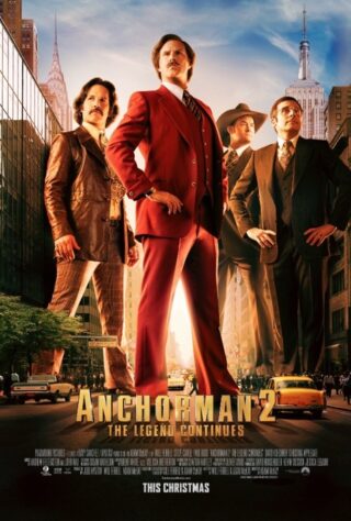 دانلود فیلم Anchorman 2: The Legend Continues 2013 (گوینده ۲: افسانه ادامه دارد 2013) بدون سانسور با زیرنویس فارسی