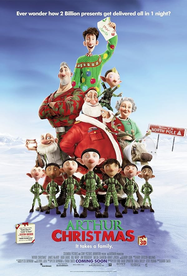 دانلود انیمیشن Arthur Christmas 2011